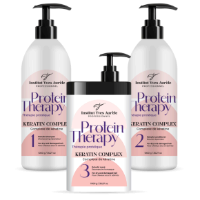¡SET POPULAR! Terapia de 3 pasos Protein Therapy para cabello dañado 3 × 1000 g