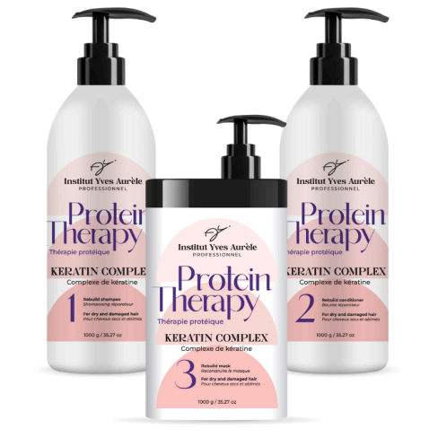 ¡SET POPULAR! Terapia de 3 pasos Protein Therapy para cabello dañado 3 × 1000 g ¡SET POPULAR! Terapia de 3 pasos Protein Therapy para cabello dañado 3 × 1000 g