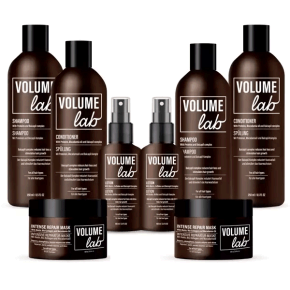 Sistema de reparación capilar VOLUME LAB para cabello dañado en solo 3 minutos